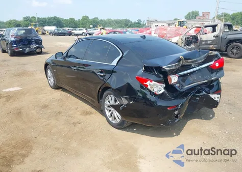 2017 Infiniti Q50 2.0T Premium from USA, damaged, VIN JN1CV7AR6HM681163
